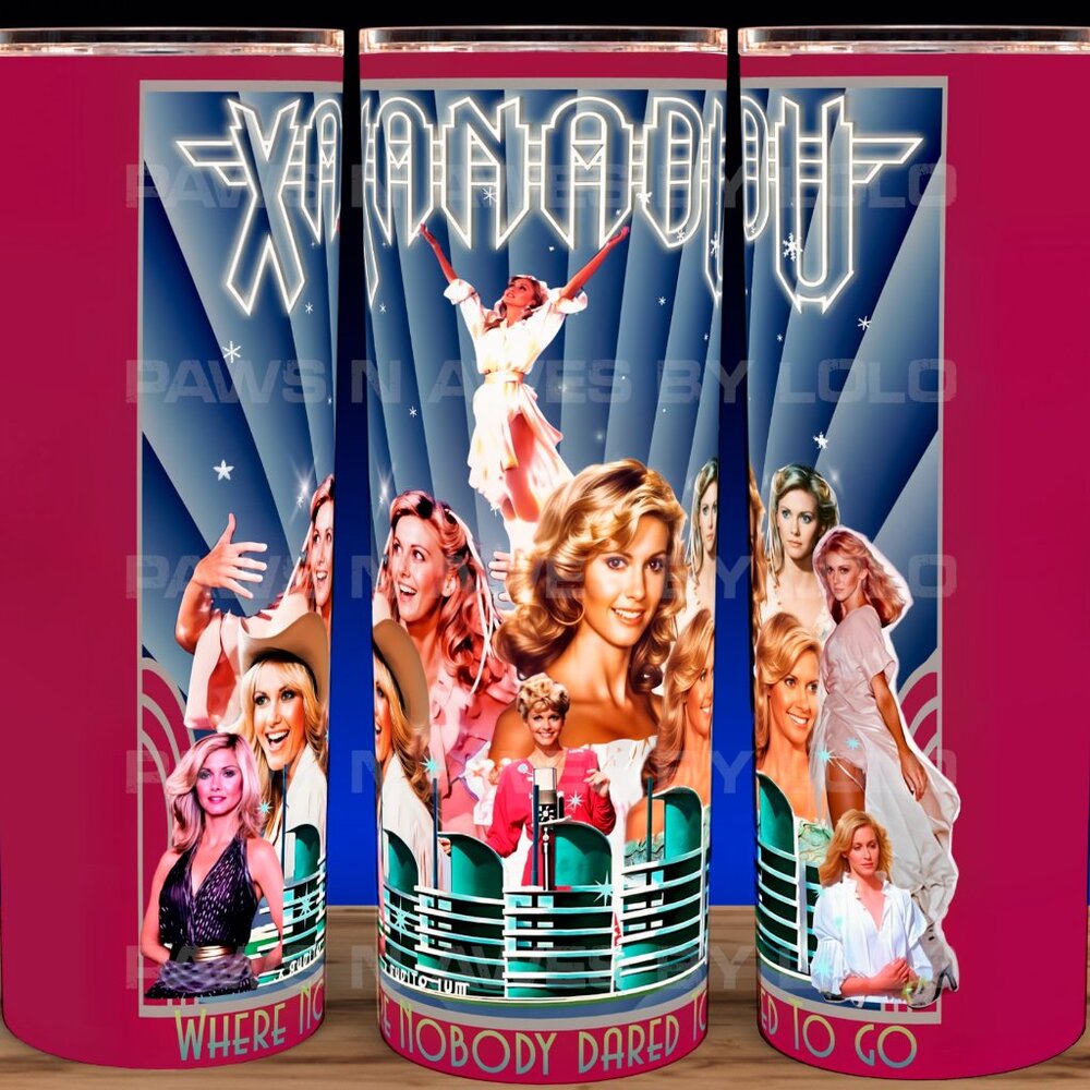 Xanadu - Olivia Newton John - Fantasy Movie Cup Mug Tumbler 20oz